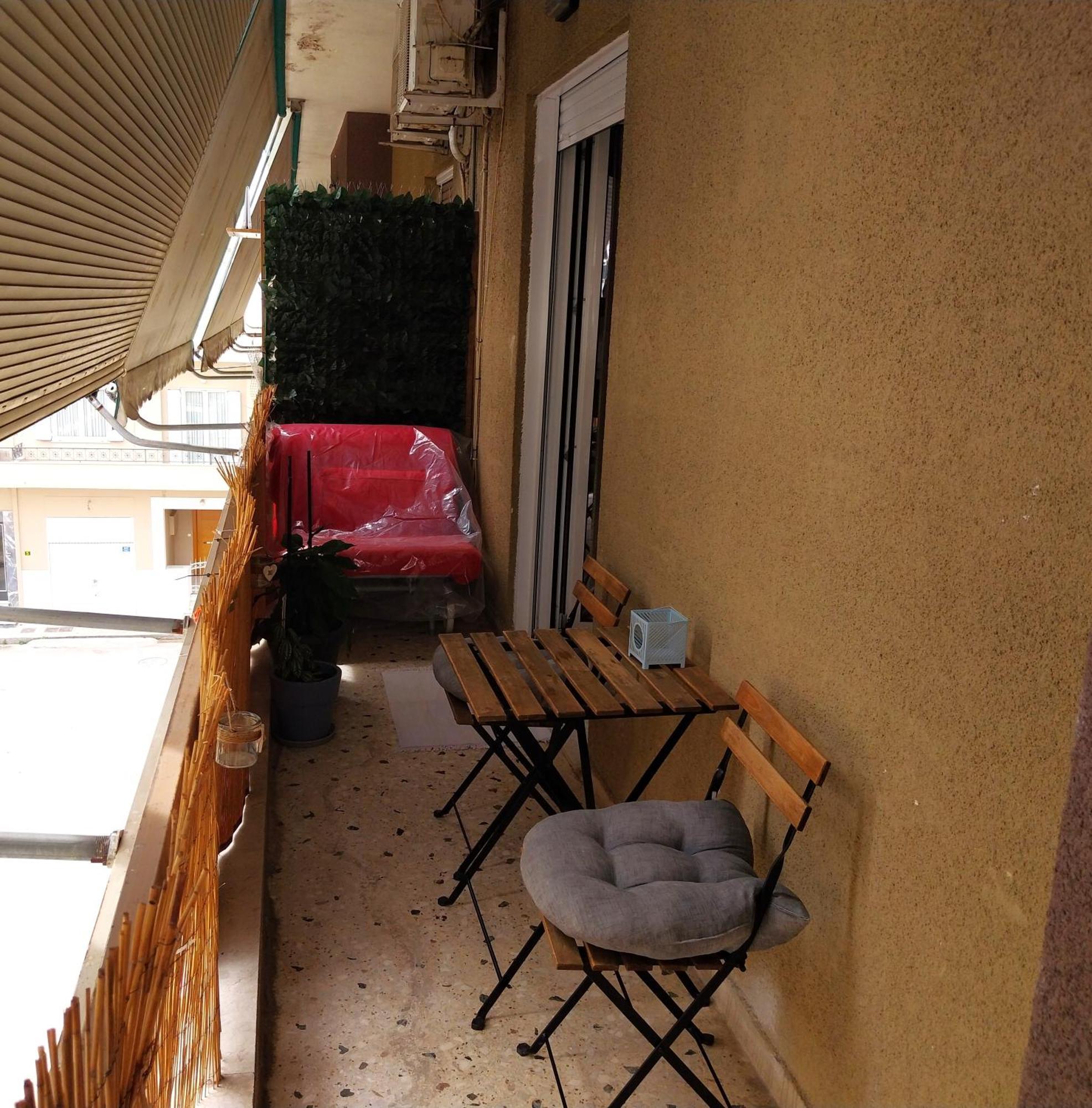 Cozy & Bright Home 50M From Subway -Agios Antonios Aten Exteriör bild