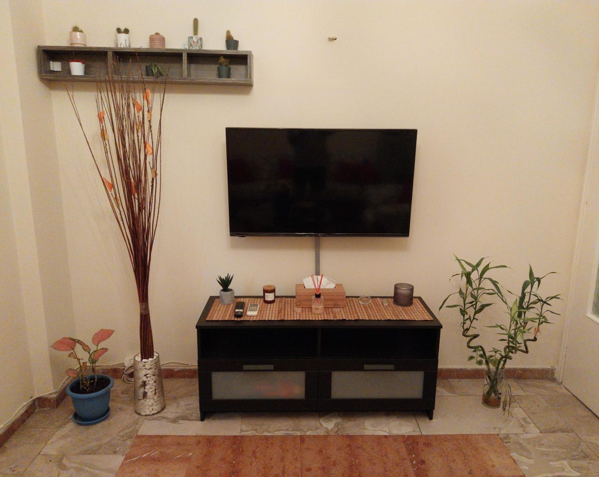 Cozy & Bright Home 50M From Subway -Agios Antonios Aten Exteriör bild