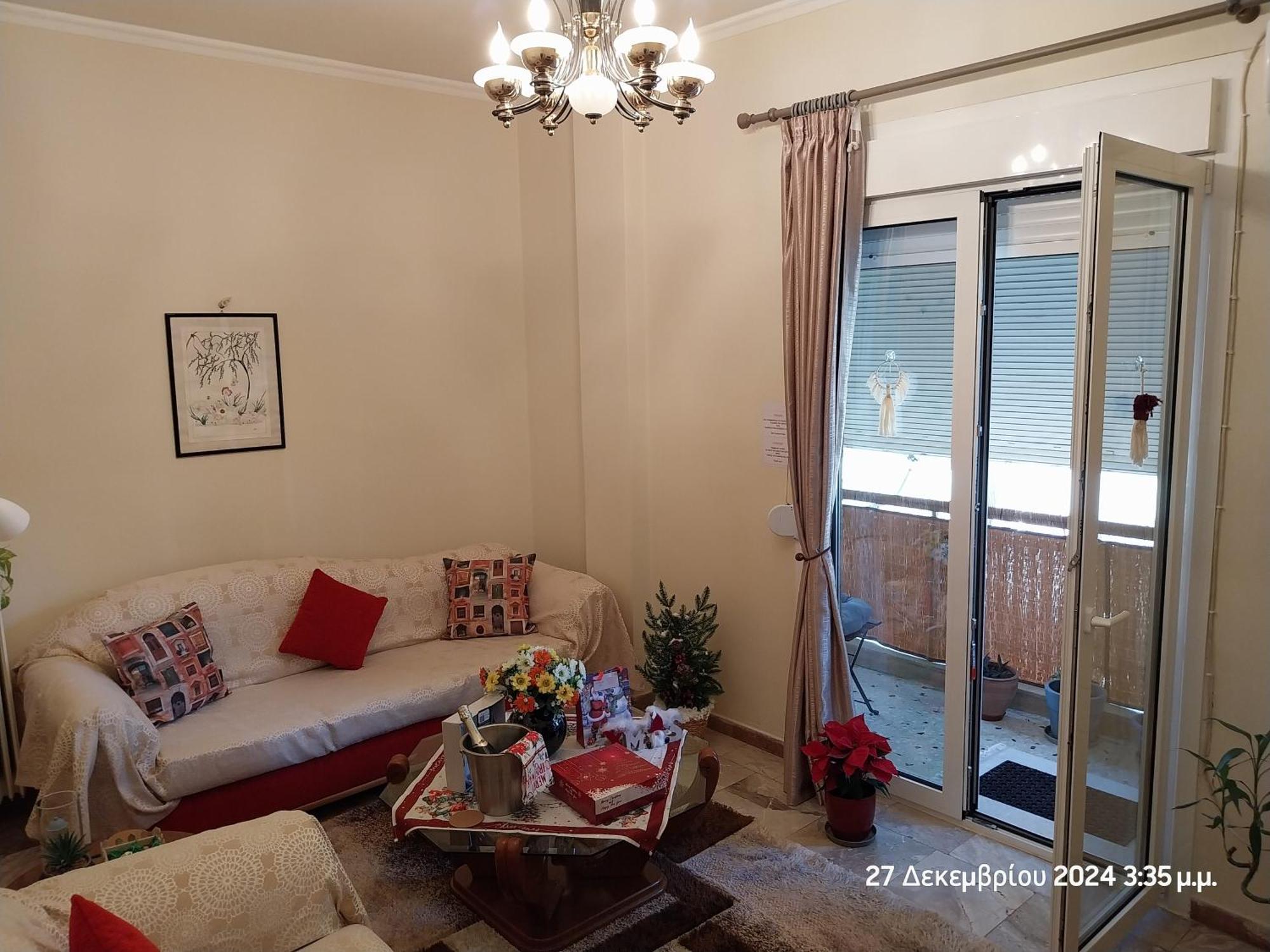 Cozy & Bright Home 50M From Subway -Agios Antonios Aten Exteriör bild