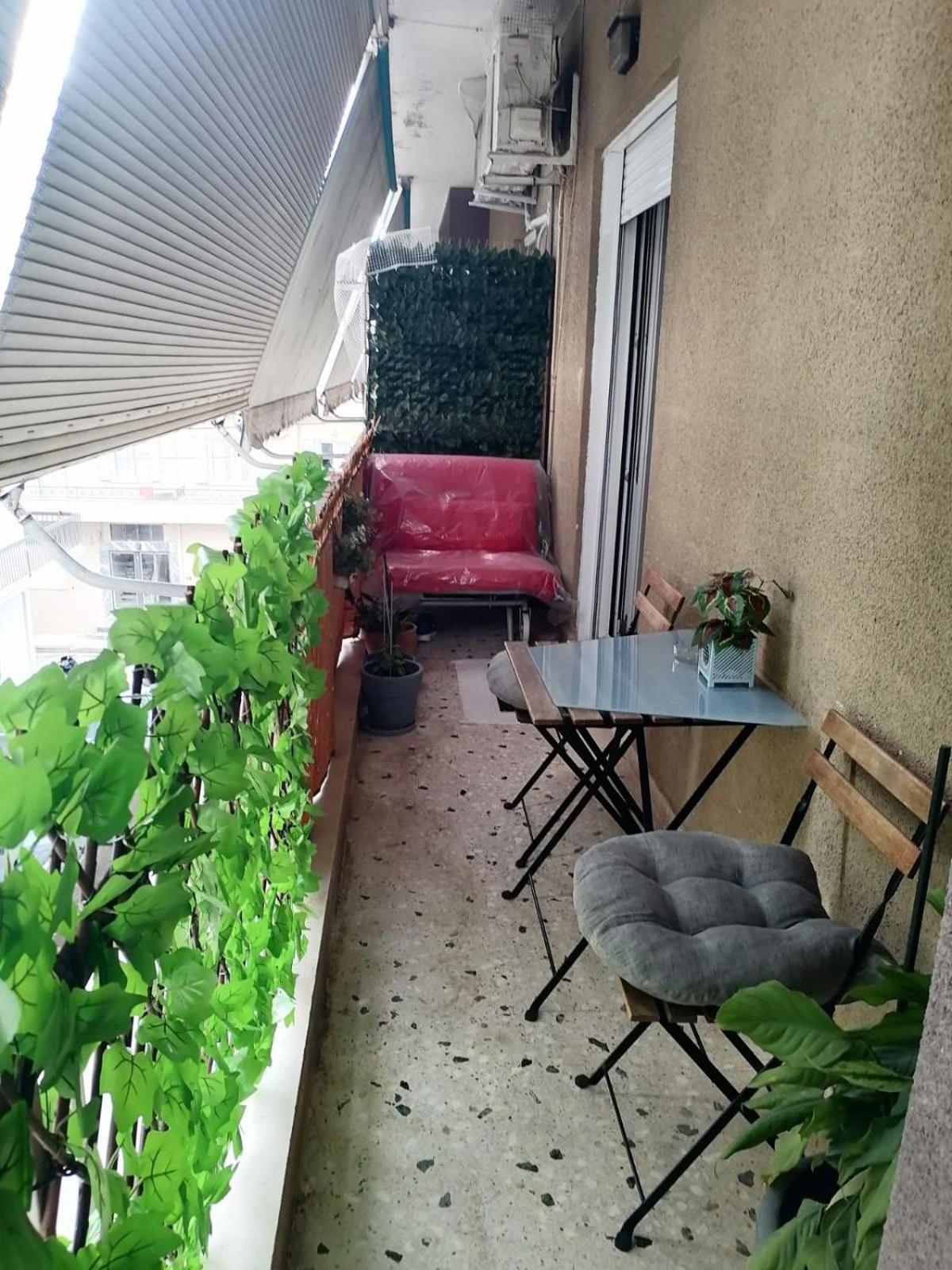 Cozy & Bright Home 50M From Subway -Agios Antonios Aten Exteriör bild